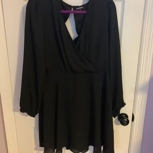 Black express dress